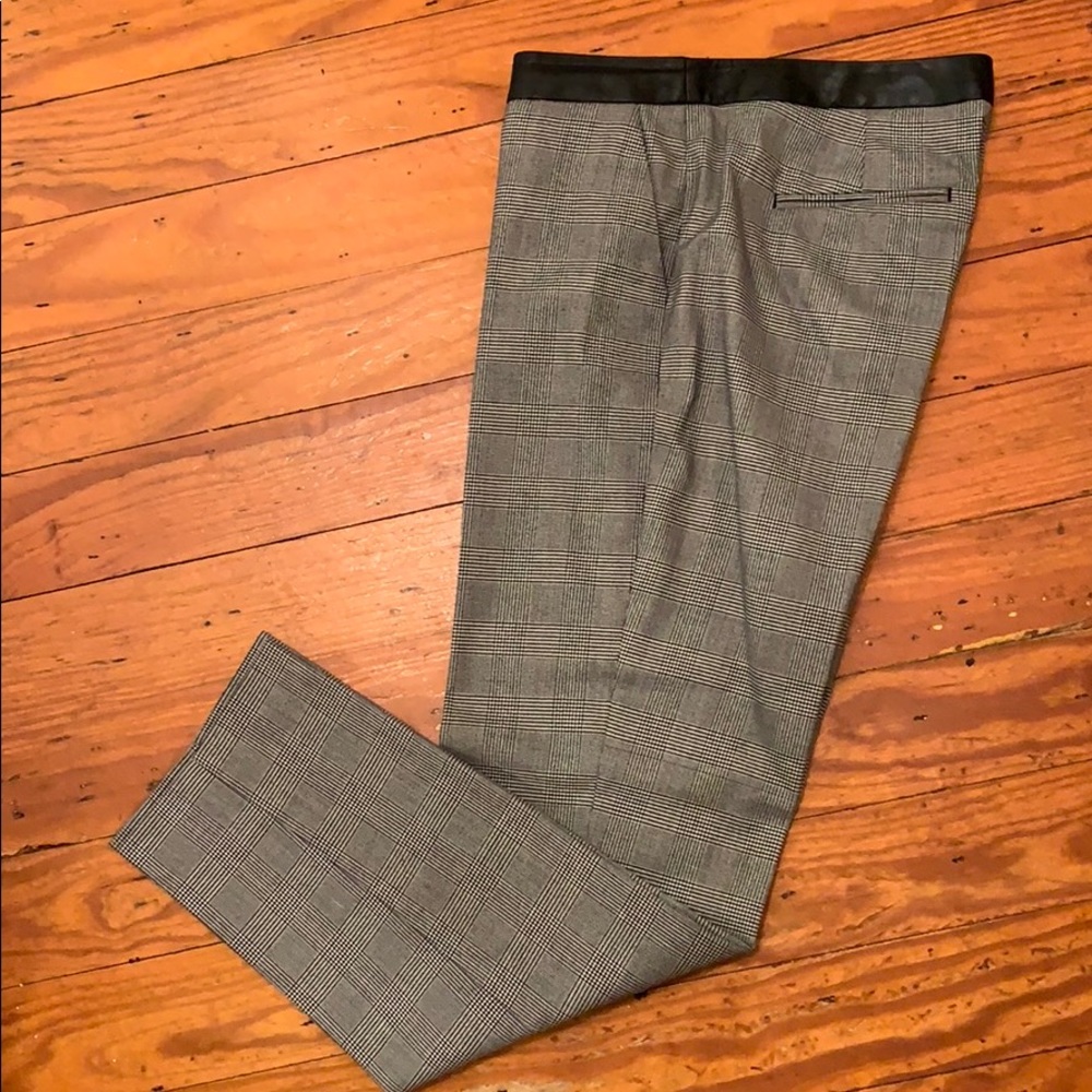 Talbots Glen plaid pants